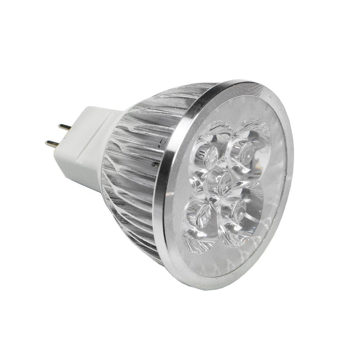 LED-MR16-4W Green Color - 12 volts, 4 watts, LED MR16, GX5.3 (2-pin) base - Picture 3 of 3